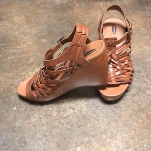 Dr Scholl’s Leather Wedge